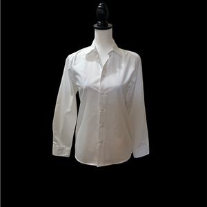 Wonder Nation, Boys long Sleeve White L/S Shirt, size 14